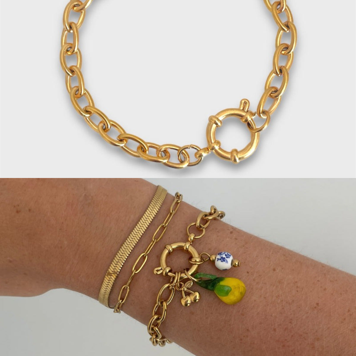 Wholesale Water Handler Buckle Bracelet Titanium Steel Inner True Vacuum  Bracelet