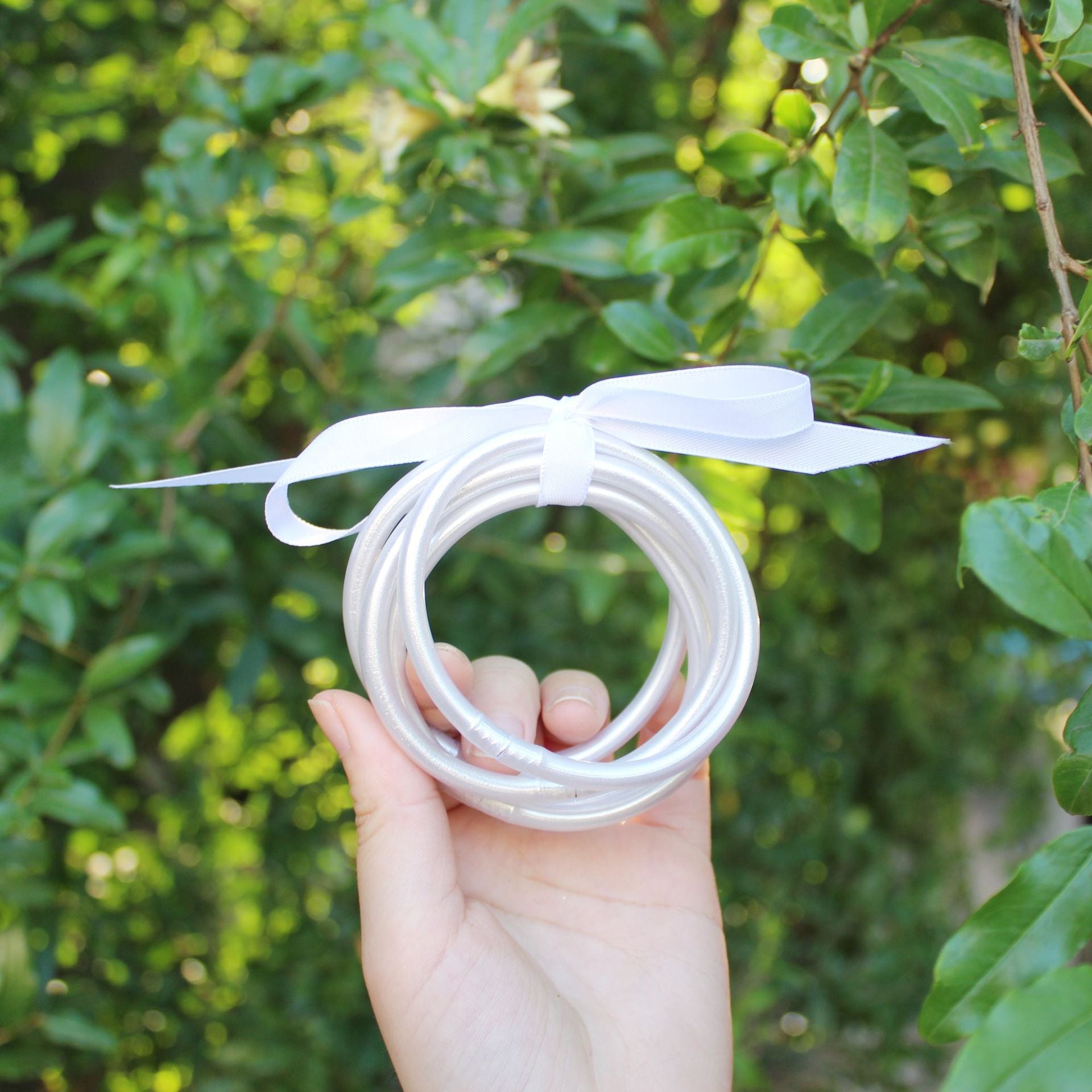 Wholesale Gold Foil Plastic Bracelet Silicone Gold Powder Jelly Bangles ACC-BT-YTian003