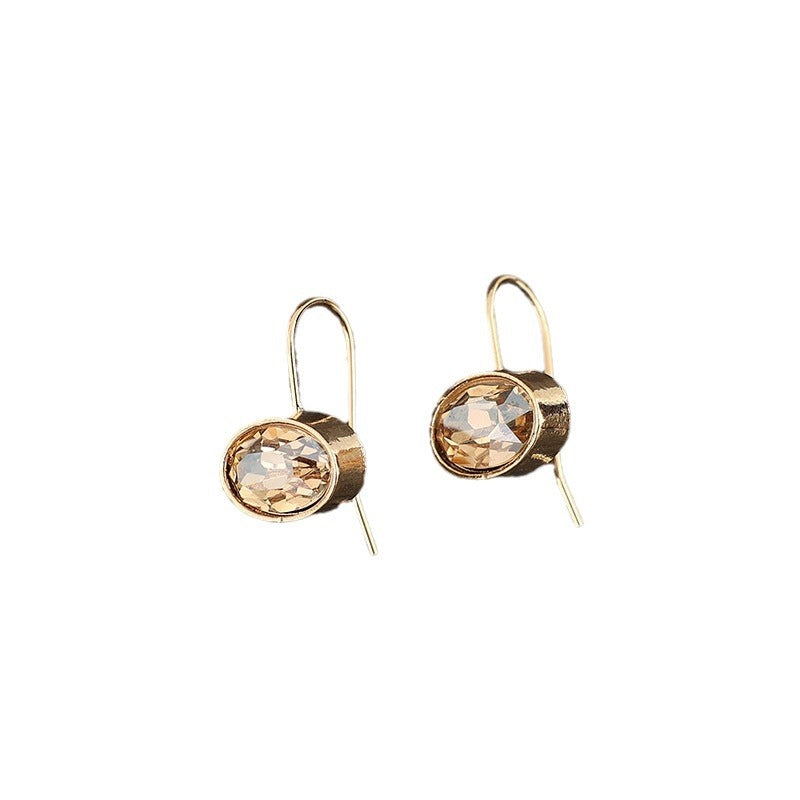 Wholesale French Fashion Pearl Square Pleated Earrings Light Luxury Style Fashion Accessory for Gift and Party Wear