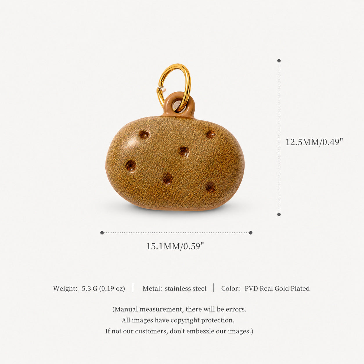 Wholesale Trendy Stainless Steel Vegetable Carrot Pendant DIY Jewelry Accessory For Gift And Resale