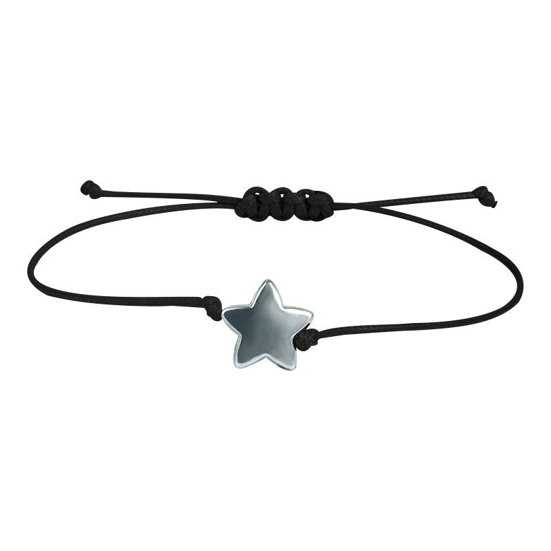 Wholesale Five-pointed Star Woven Hand Rope Color Adjustable Bracelet