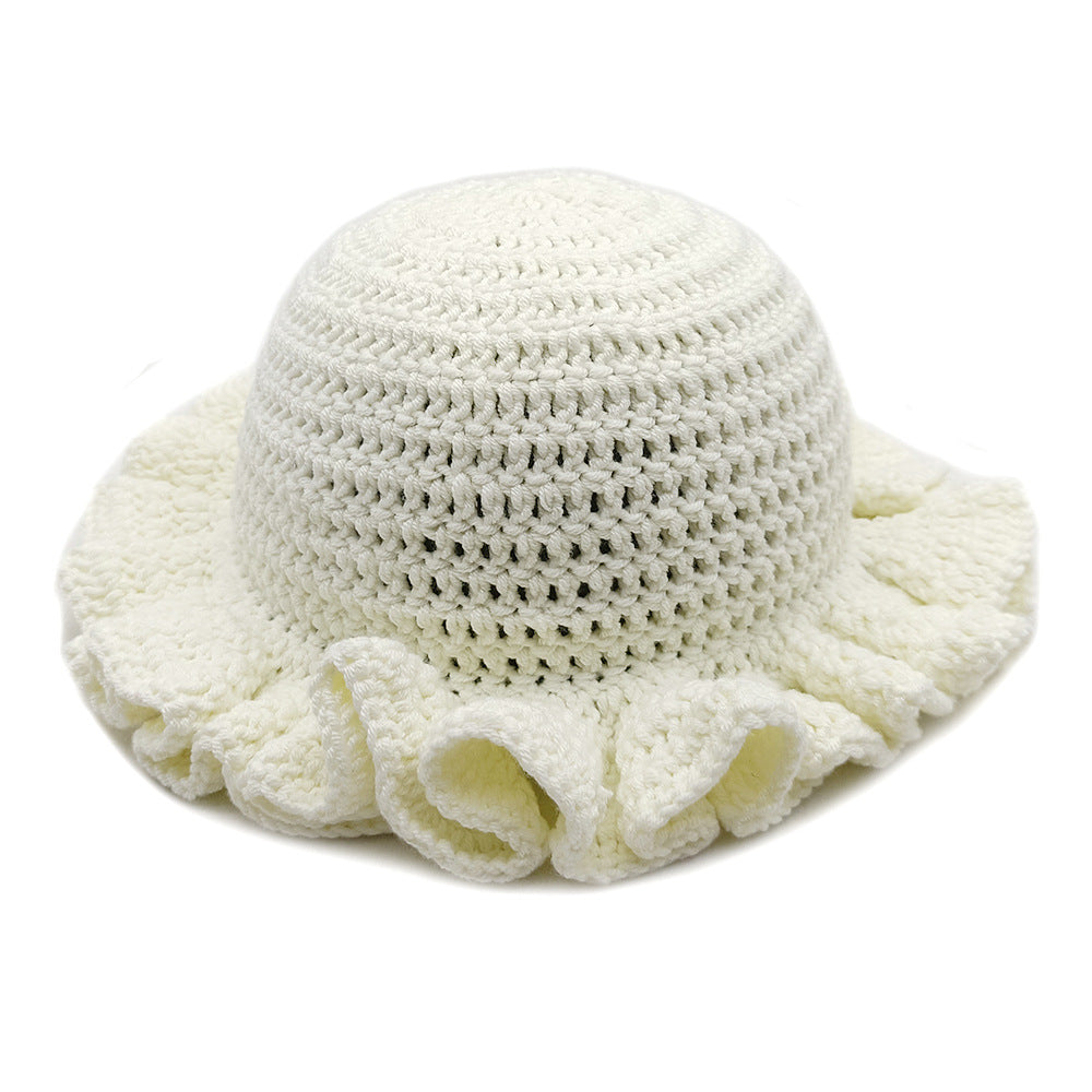 Wholesale  ruffled hat hat hat fashion personality  wool hat