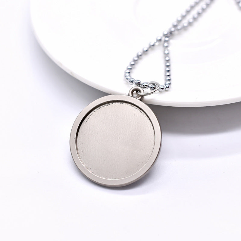 Wholesale  Independence Day American flag zinc alloy necklace