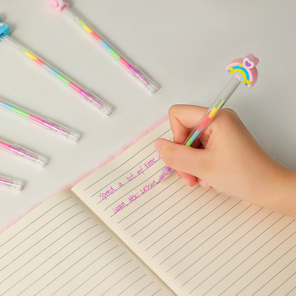 Wholesale  cartoon unicorn transparent pen