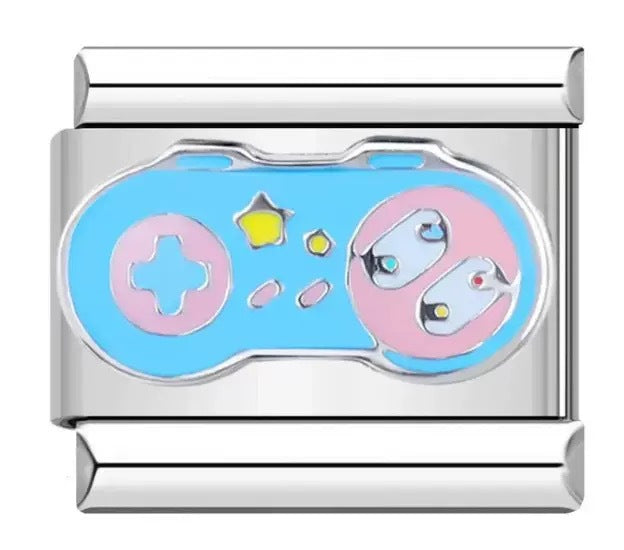 Wholesale Italian Charm Bracelet 9mm DIY Splicing Cartoon Creative Pattern Stainless Steel Composable Bracelet