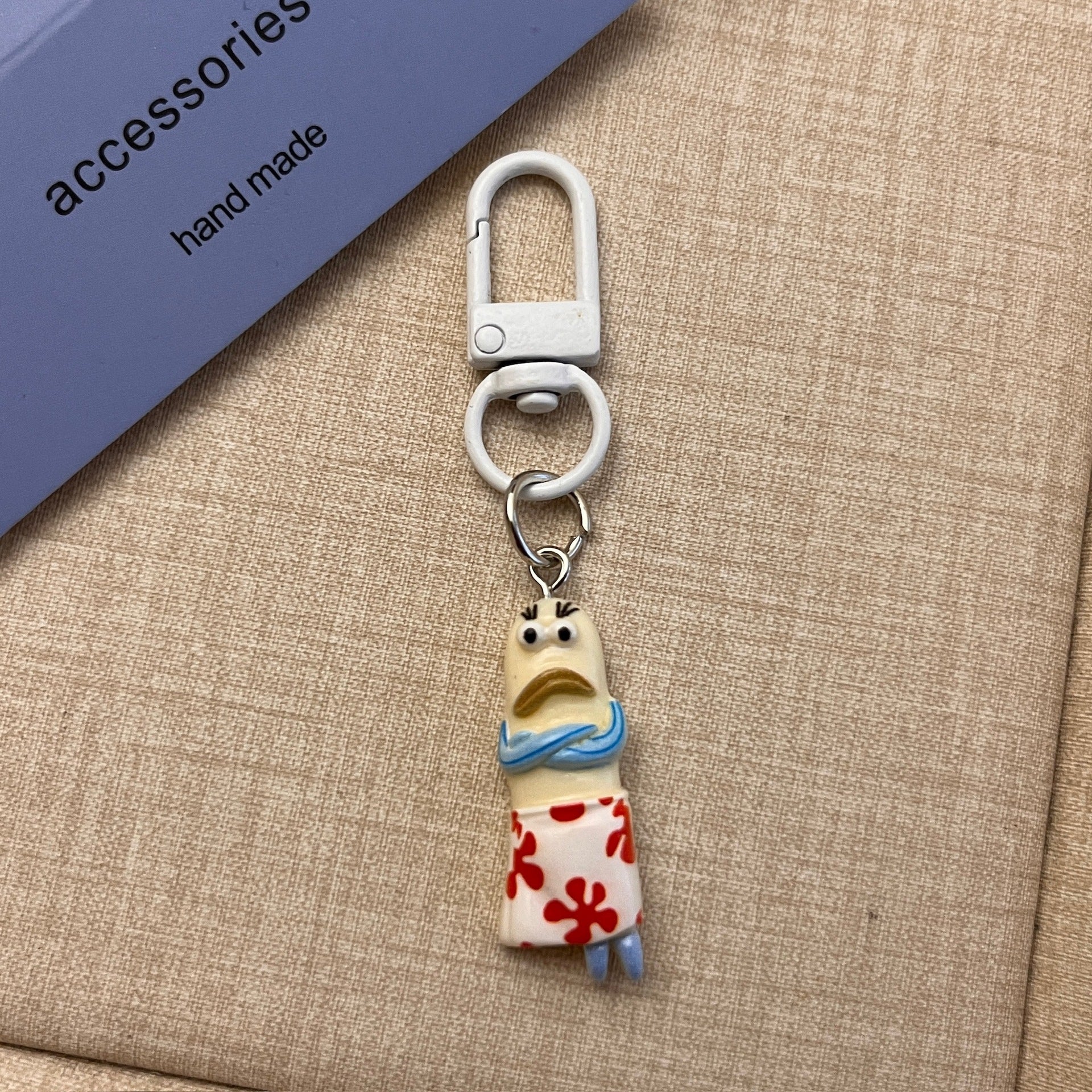 Wholesale Cartoon Quirky Fish Keychain Bag Charm Decorative Accessory Gift
