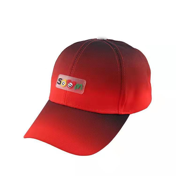 Wholesale Random Color Children's Soft Top Baseball Cap Letter Visor Cap Kids Hat ACC-KH-RunXie002