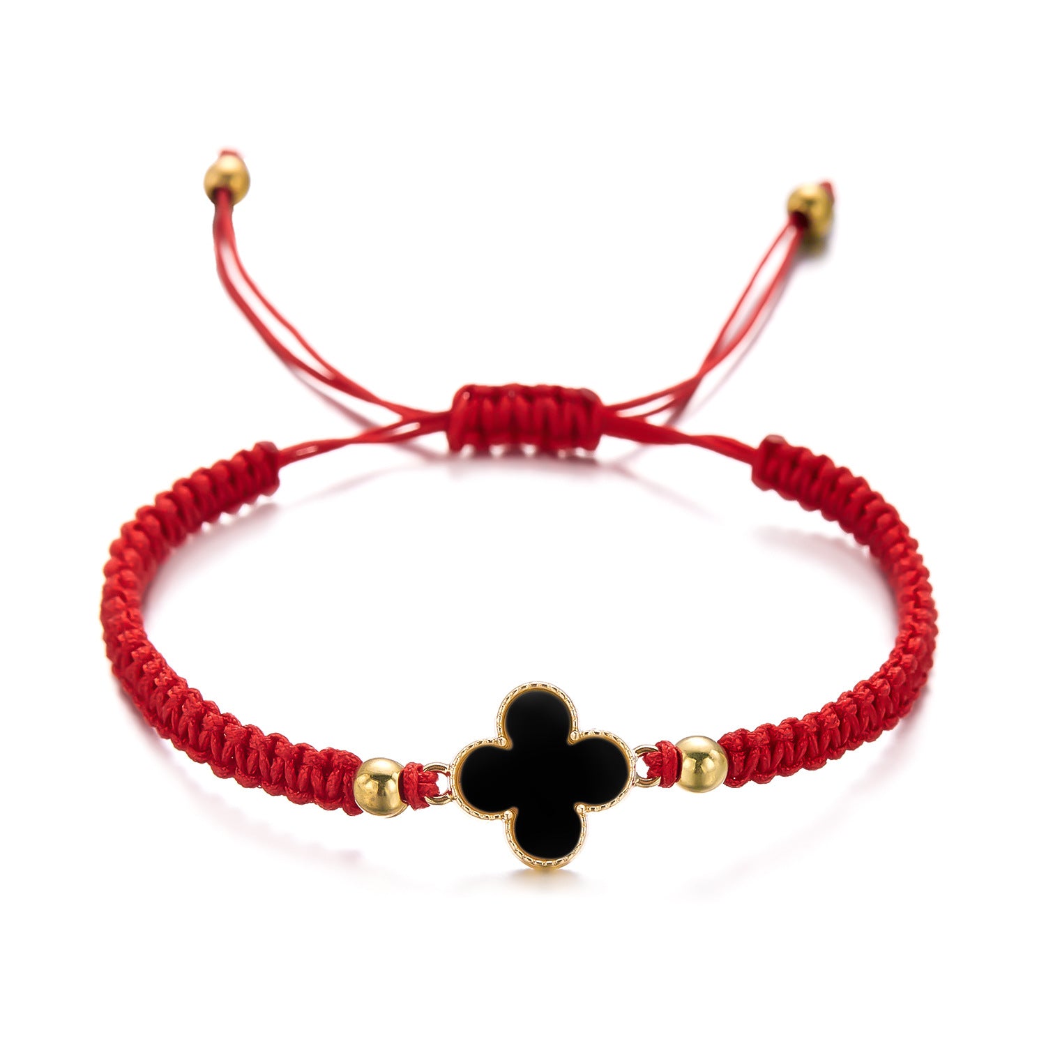 Wholesale Four Leaf Clover Braided Bracelet ACC-BT-YingHao010