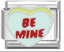 Wholesale 9mm Italian Charm Starter Bracelets DIY square Single Section Creative Stainless Steel Composable Bracelet