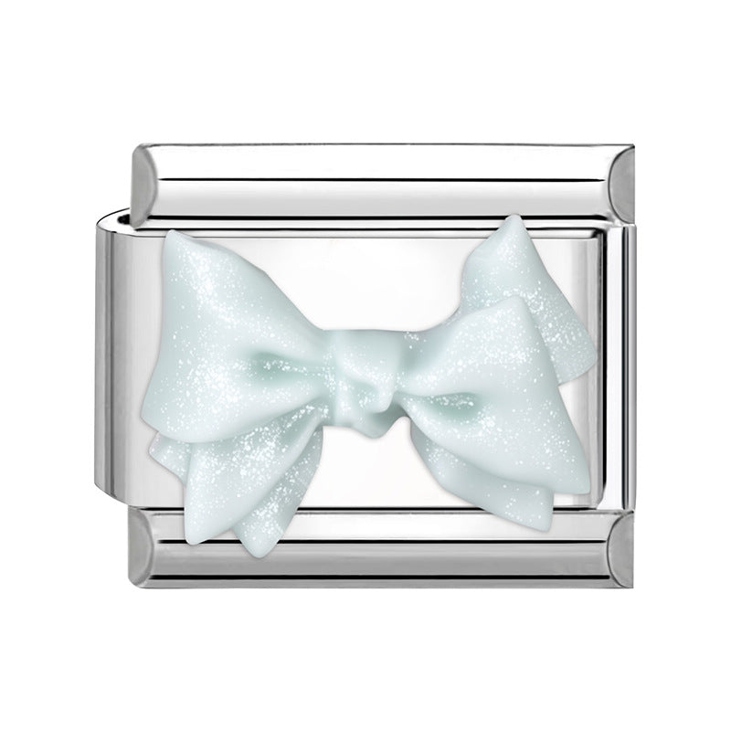 Wholesale Italian Charm Bracelet 9mm DIY Splicing Cute Creative Stainless Steel Composable Bracelet