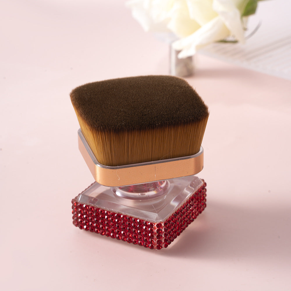 Wholesale Foundation Brush Travel Portable Blush Brush Rhinestone Makeup Brush ACC-MB-ZhiYa003