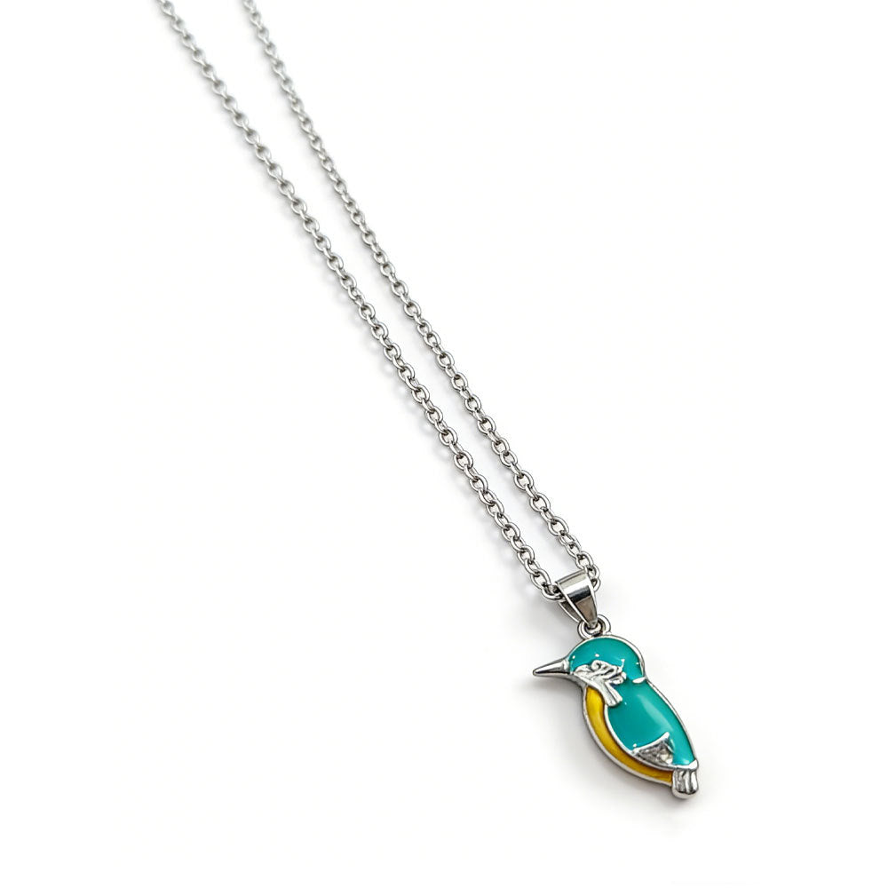 Wholesale Vintage Bird Pendant Necklace Turquoise Color Alloy,  Fashion Jewelry Accessory