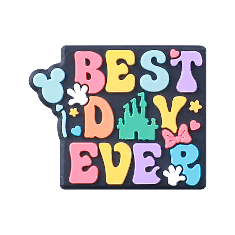 Wholesale 20pcs Dream Catcher Unicorn Silicone Beads Focal Beads DIY Beading Accessories ACC-BDS-RongFa003