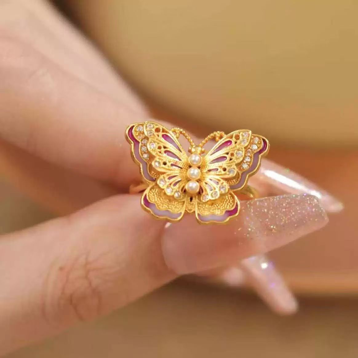 Wholesale Dream Butterfly Ring