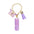 Wholesale  26 Letters Butterfly Tassel Pendant Keychains