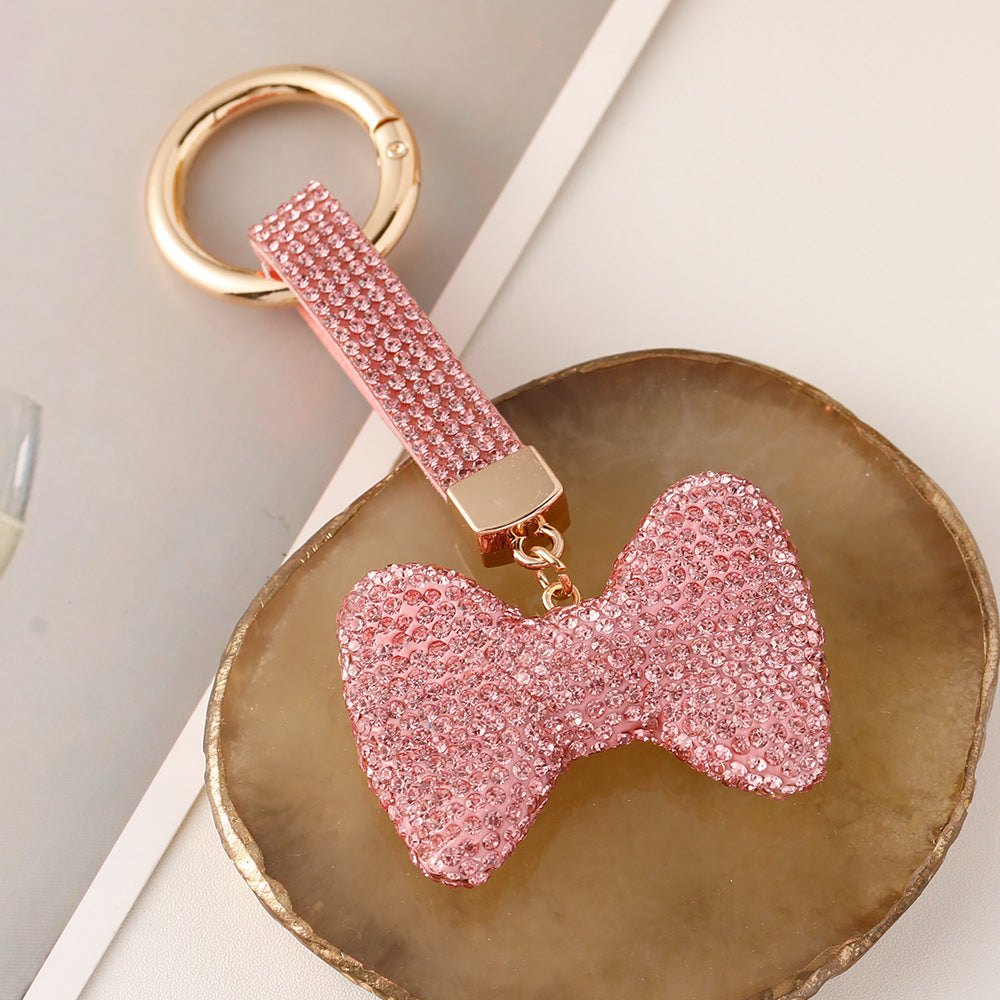 Wholesale Diamond Bow Keychains Metal Keychain ACC-KC-ChenHui010