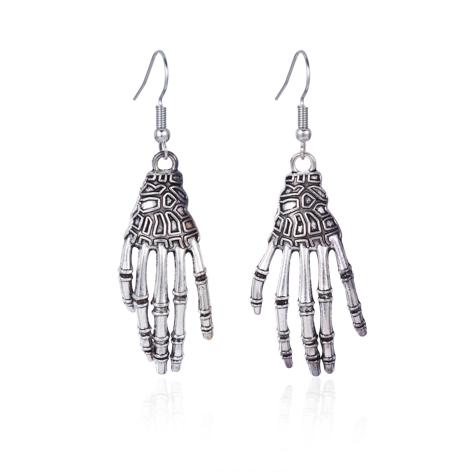 Wholesale Halloween Horror Skeleton Frame Ghost Pumpkin Spider Bat Earrings ACC-ES-BinLi009