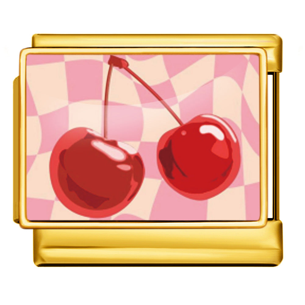 Wholesale  Italian Charm Bracelet 9mm DIY elastic personalized  Creative Stainless Steel Composable Bracelet