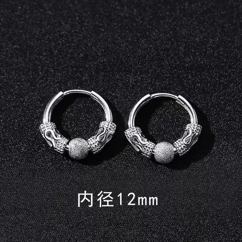 Wholesale 925 Silver Vintage Lucky Earrings