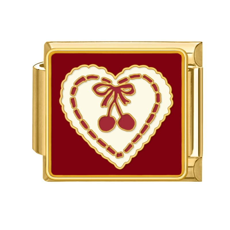 Wholesale 9mm Italian Charm Starter Bracelets DIY square Single Section Creative Stainless Steel Composable Bracelet