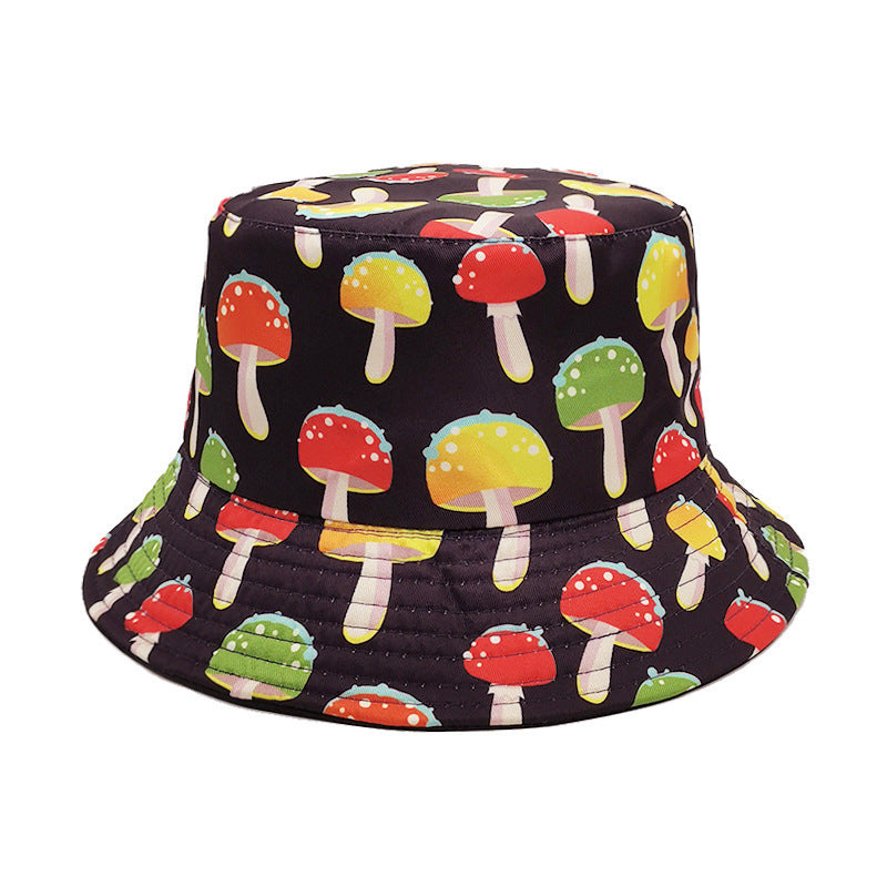 Wholesale Mushroom Bucket Hat Double-sided Sun Protection Hat ACC-HT-AoZheng001