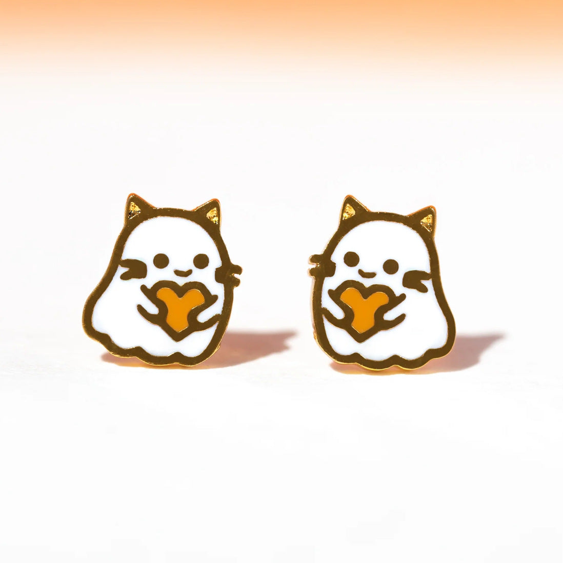 Wholesale Halloween Black Cat Pumpkin Skull Head Earrings