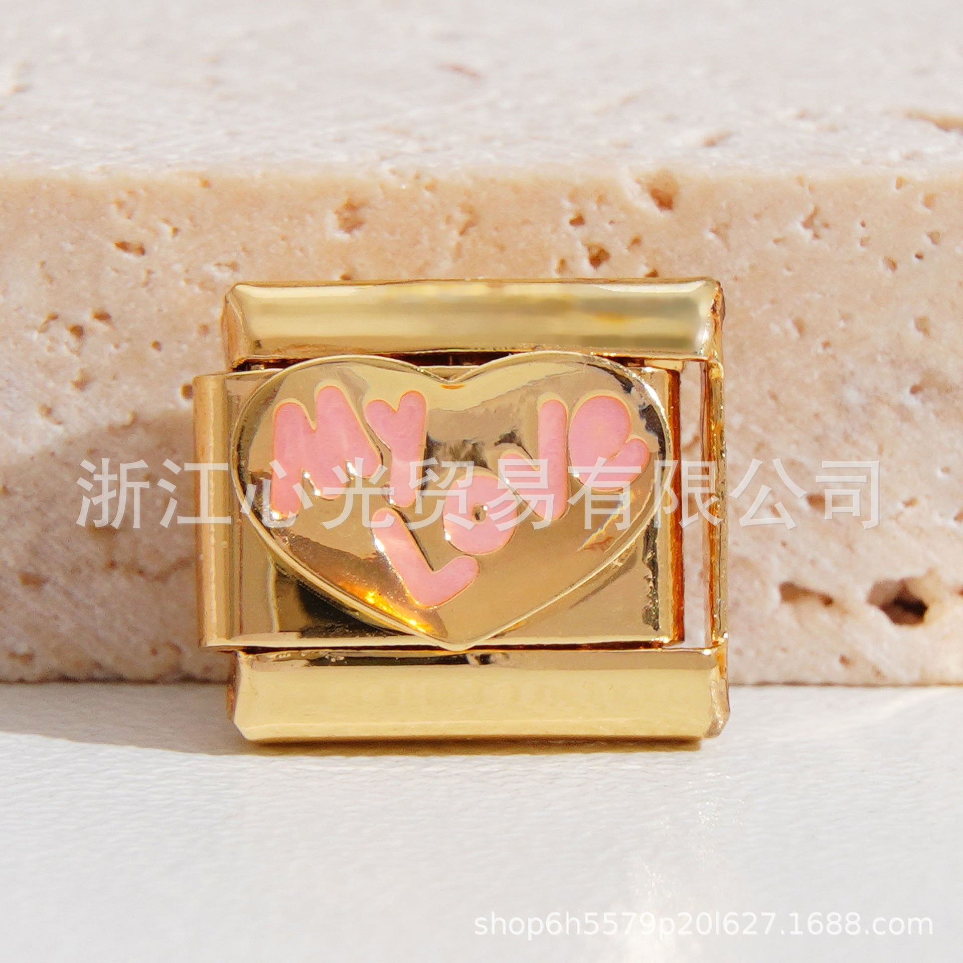 Wholesale Italian Charm Bracelet 9mm DIY Splicing  Stainless Steel Composable Bracelet