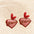 Wholesale Valentine's Day Dropping Oil Love Letter Envelope  Earrings