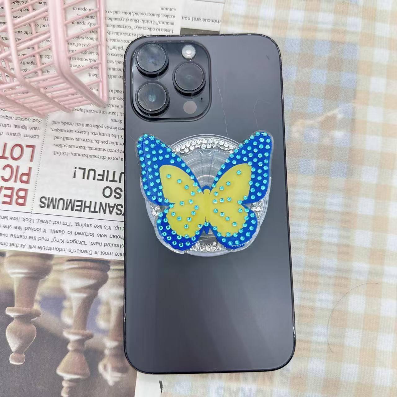 Wholesale Acrylic Stand Butterfly Magsafe phone stand