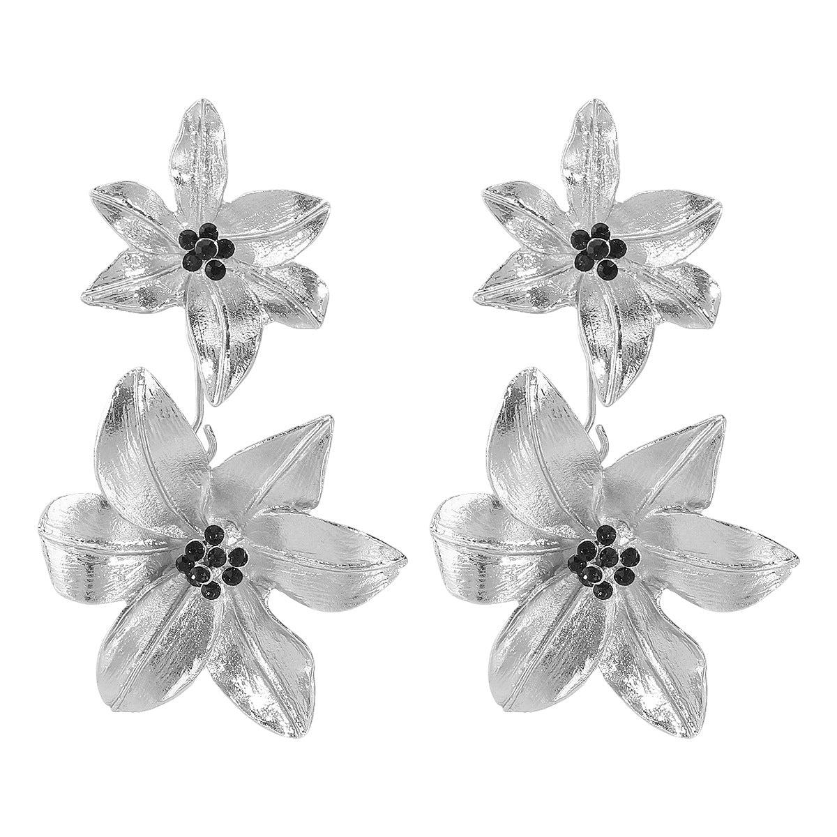 Wholesale flower design sense advanced earrings earrings versatile simple