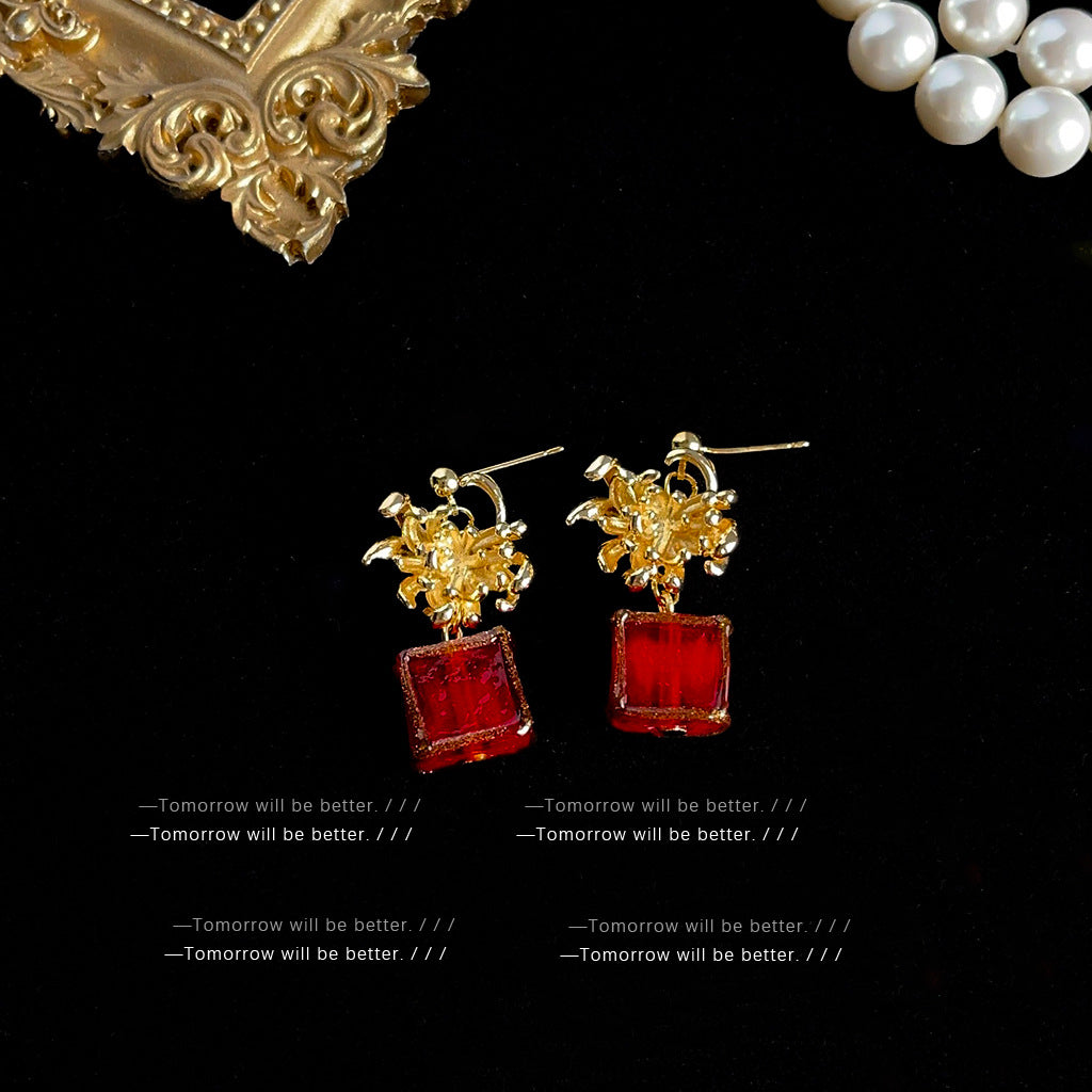 Wholesale Vintage Earrings Mid-century Style Earrings ACC-ES-Eryu004