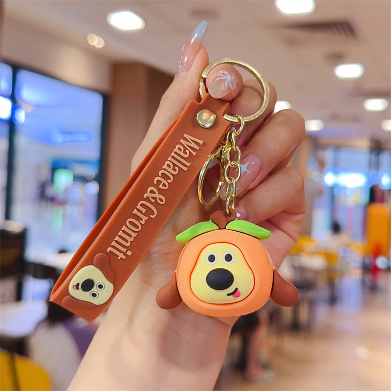 Wholesale Cartoon Dessert Dog Keychain