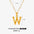 Wholesale Stainless Steel Fashion 26 Letter Necklace