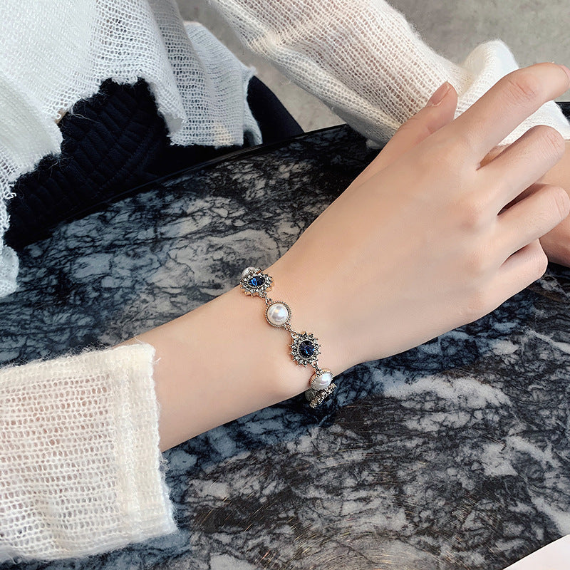 Wholesale Colorful acrylic flower bracelet