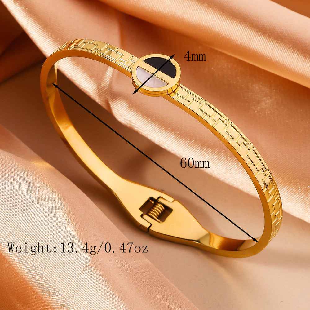 Wholesale New Style Titanium Steel Bracelet  ACC-BT-Ruif014