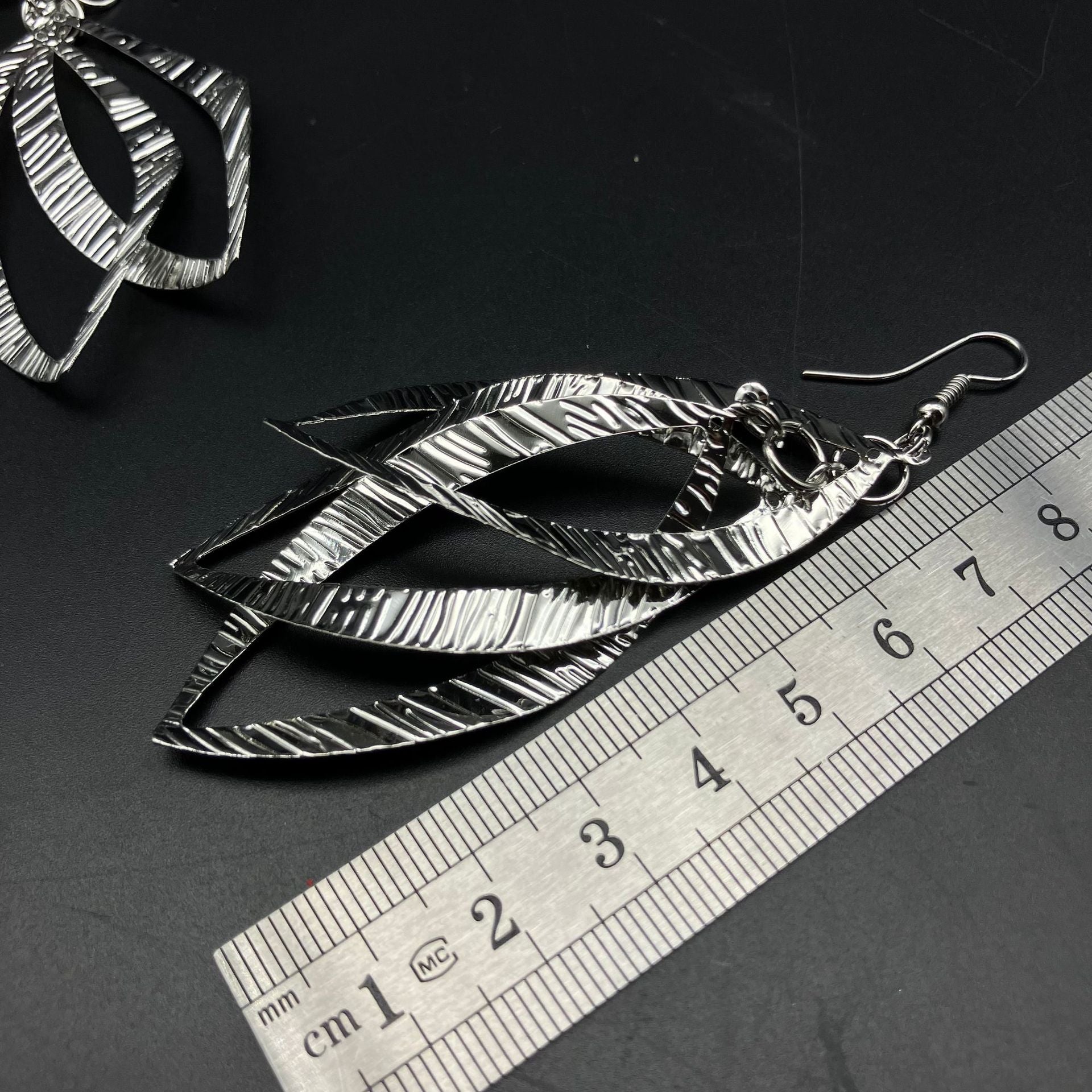 Wholesale Metal Electroplated Earrings Statemente Earrings ACC-ES-FX071