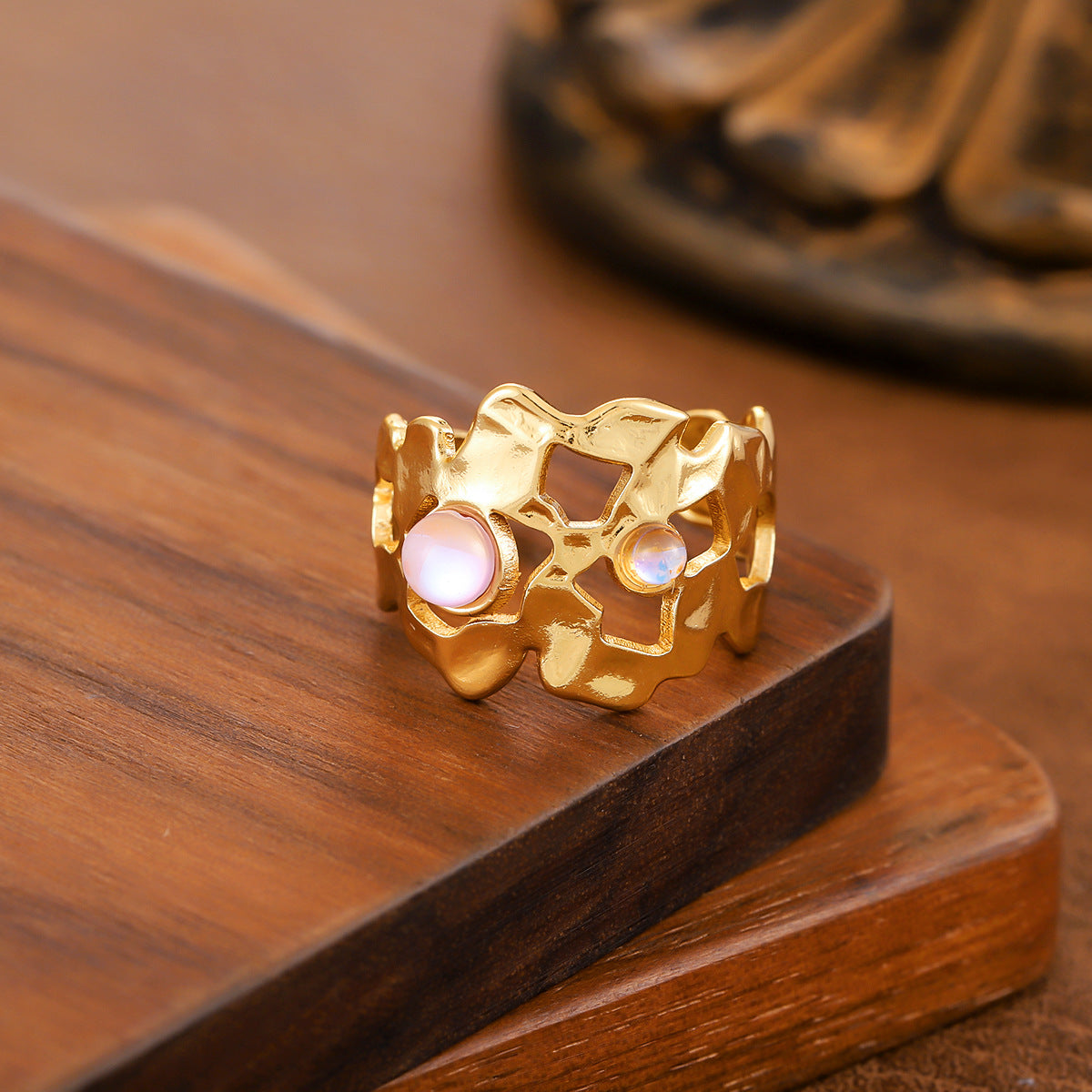 Wholesale Stainless steel adjustable ring