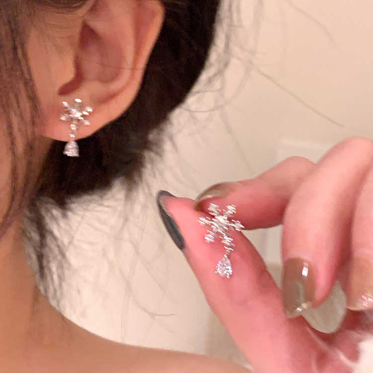 Wholesale 925 Silver Needle Design Acrylic Earrings