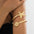 Wholesale Beach starfish bracelet adjustable ring starfish arm bracelet