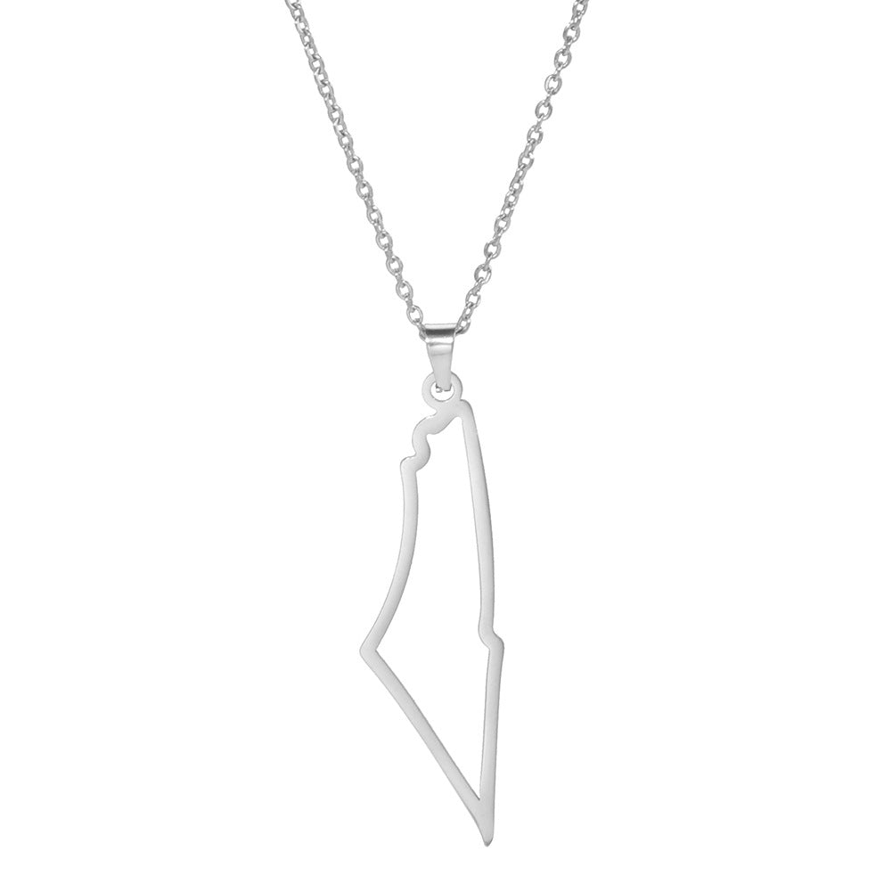 Wholesale Stainless Steel Fashion Personalized Pendants Necklaces Titanium Steel ACC-NE-GeXiang007