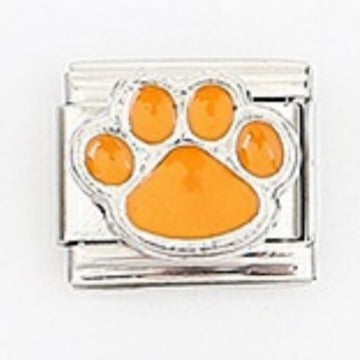 Wholesale Stylish Italian Style Dog Paw Modular Bracelet Stainless Steel Electroplated Fashion Accessory For Gift And Resale