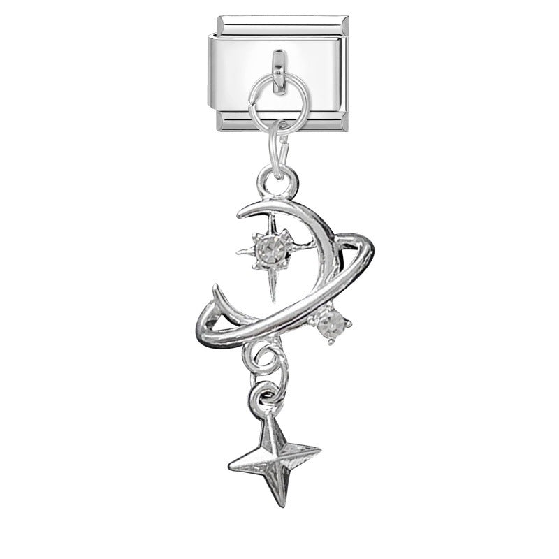 Wholesale 9mm Italian Charm Starter Bracelets DIY Pendant Style Stainless Steel Composable Bracelet