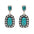 Wholesale  Turquoise Earrings Alloy Earrings Bohemian Earrings