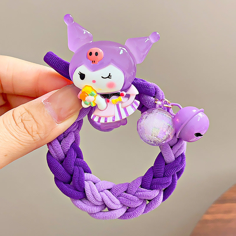Wholesale 10pcs Cartoon Cute PVC Hair Rope Hair Scrunchies ACCVIP-HS-Huidi003