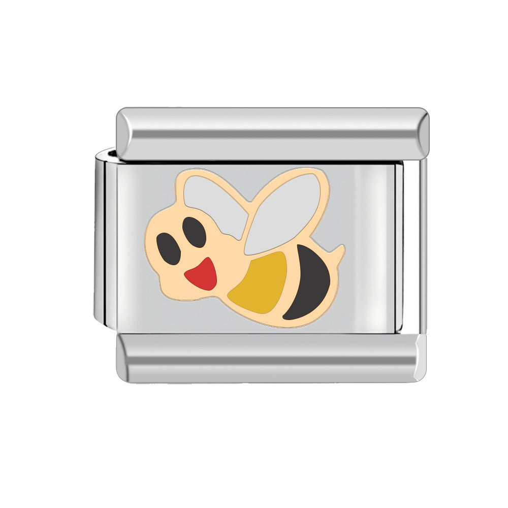 Wholesale Italian Charm Bracelet 9mm DIY  Super Cute  Creative Stainless Steel Composable Bracelet