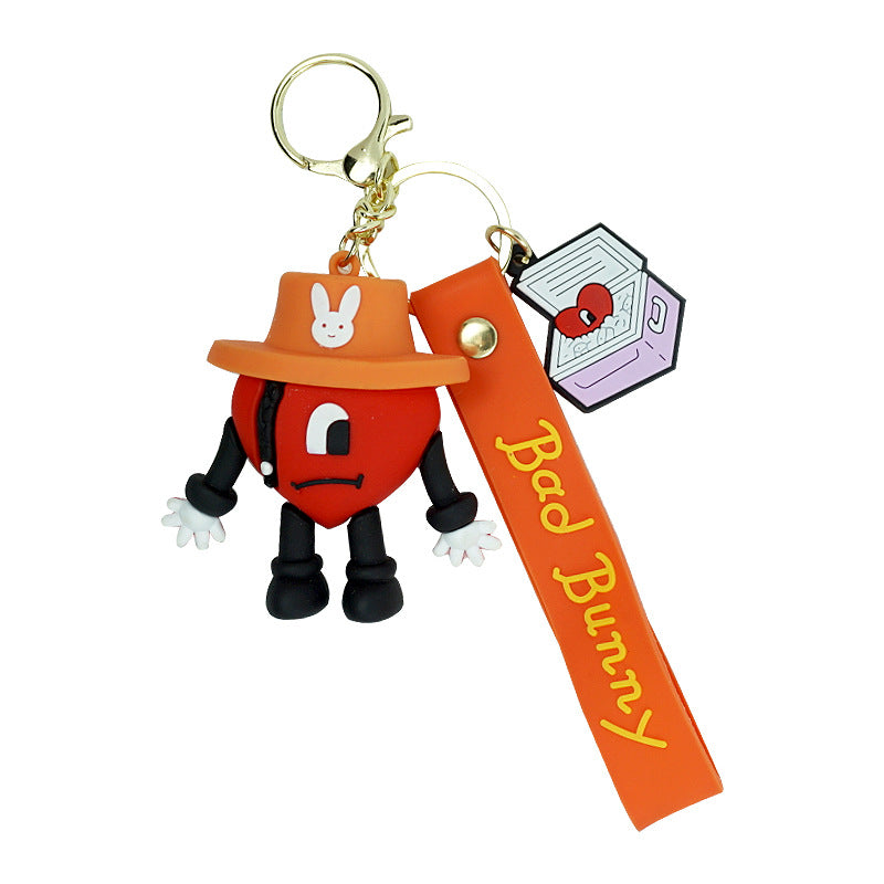 Wholesale Cartoon Cute PVC Love Doll Keychains ACC-KC-Yexiang003