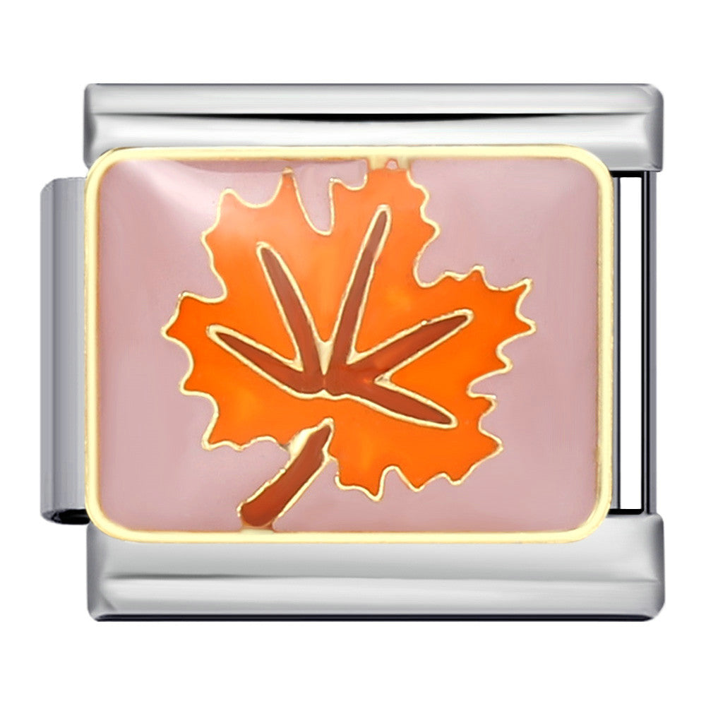 Wholesale Italian Charm Bracelet 9mm DIY Splicing Removable Four Seasons Elements Stainless Steel Composable Bracelet