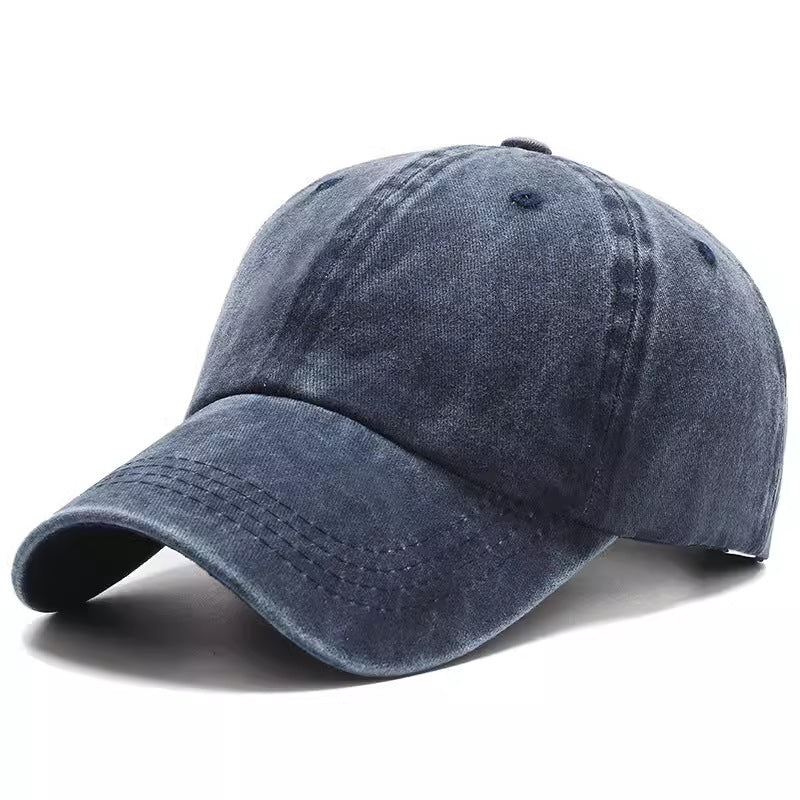 Wholesale Washed Cotton Baseball Cap Outdoor Sunshade Hat