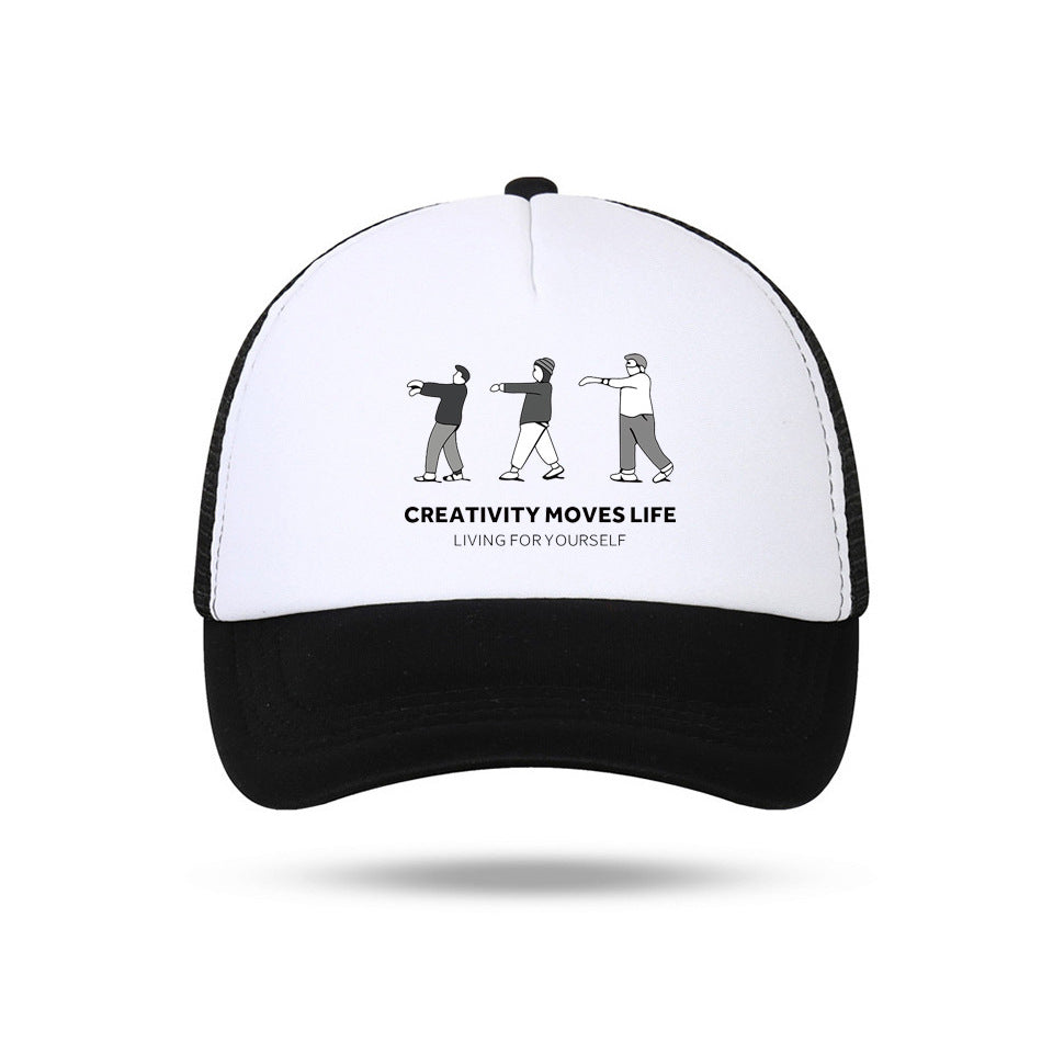 Wholesale creative printing baseball cap