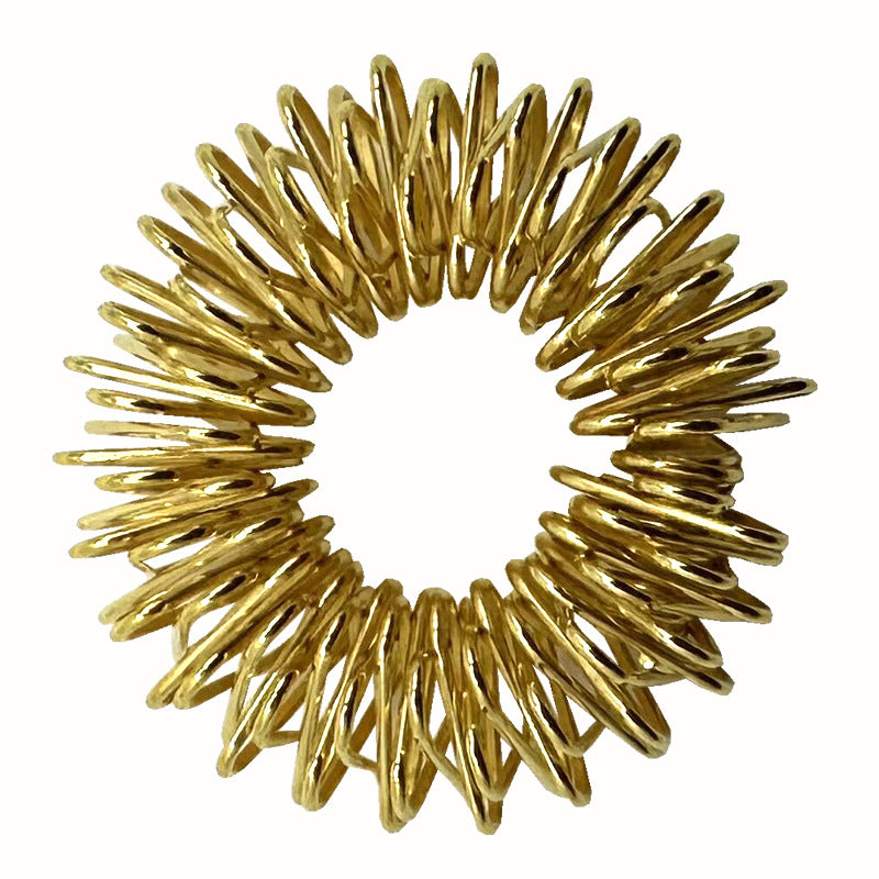 Wholesale Mini Spring Decompression Finger Massage Ring Massager